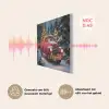 Kersttruck - Sneeuwbos - Rood PET vilt klein -USP_NL