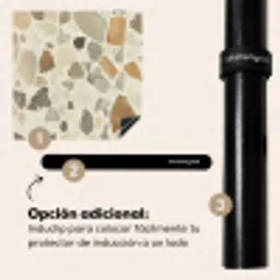 Stenen - Terrazzo - Decoratie - Tegels Inductie beschermer vinyl 3mm middel -zzzzzzz-induclip_ES