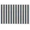 Verticale strepen - Blauw - Crème Deurmat klein 898 -zkaufland3d