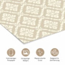 Floraal - Ornament - Beige poster papier klein 62 -tcloseup_DE