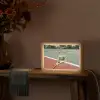 Matcha Club - Tennis - Matcha Light Box met kabel (Wandlamp) klein -sfeer4