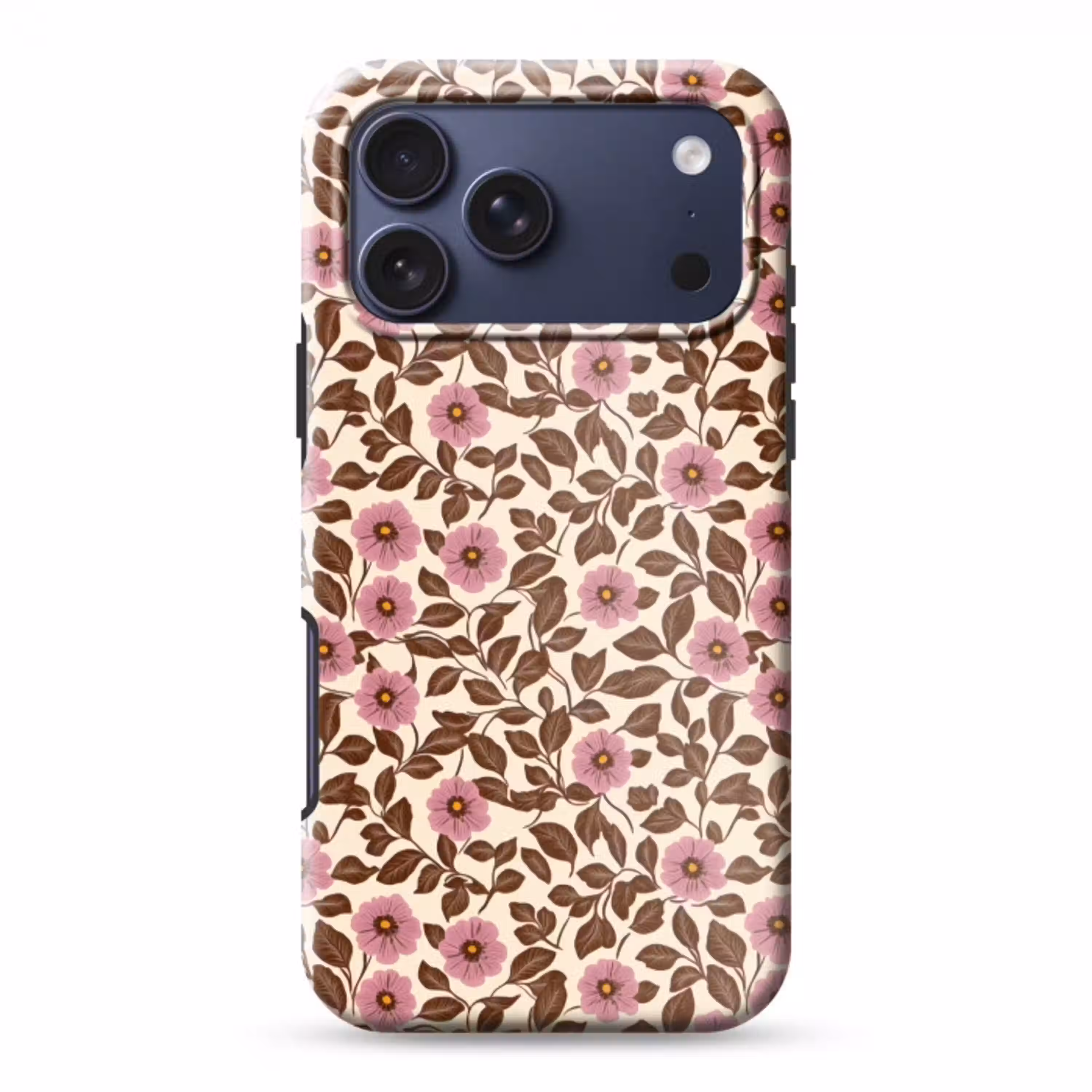 Bloemen - Bladeren - Kleurrijk Toughcase MagSafe Apple iPhone 17 Pro Max klein 1019 -3d