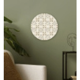 Tegel - Motief - Beige Wandcirkel kunststof plaat 5mm dik klein 188 -sfeer3