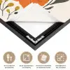 Veldbloemen - Stengels - Blaadjes - Groen Textielframe zwart klein -USP_feed_closeupNL