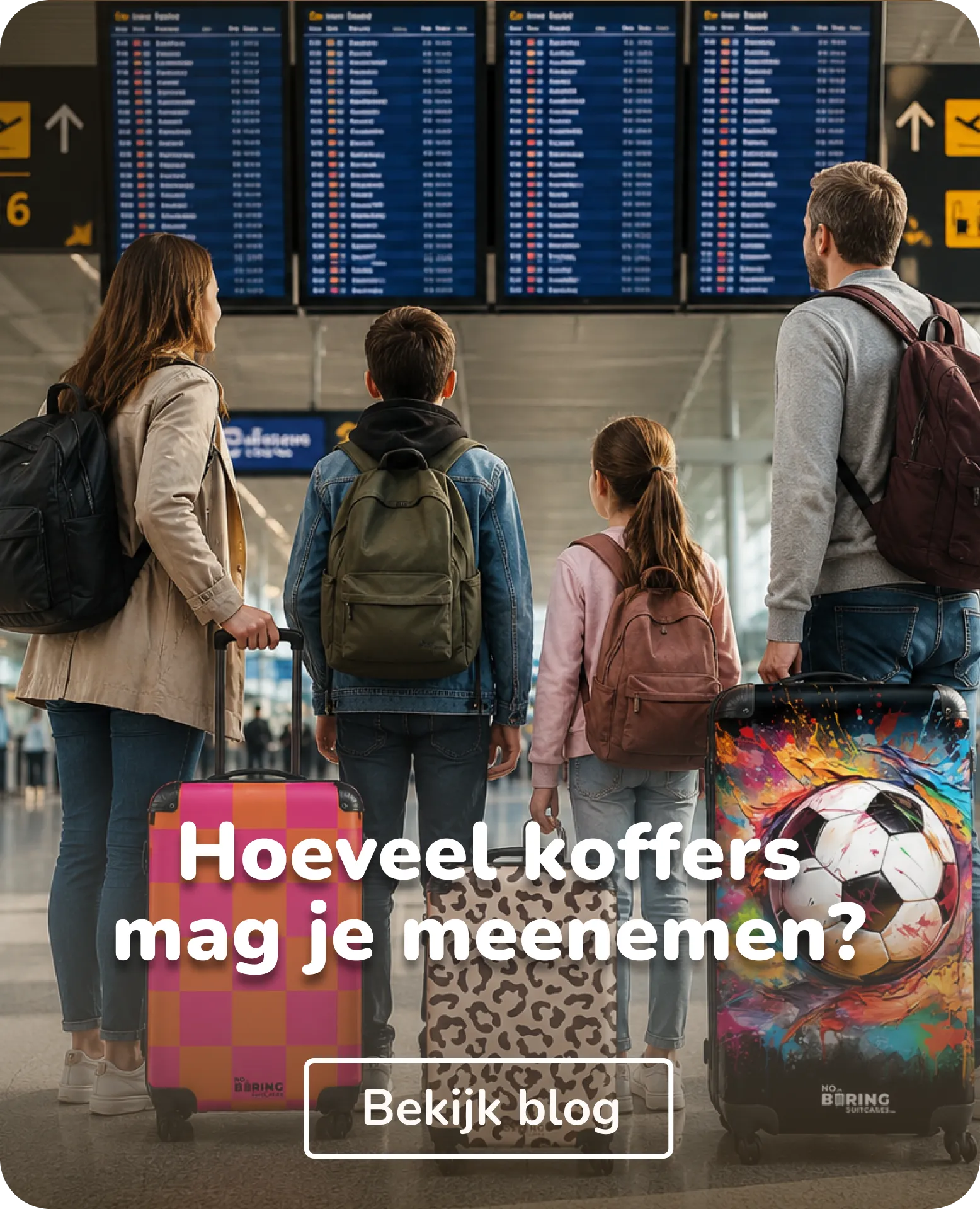 hoeveel koffers mag je meenemen