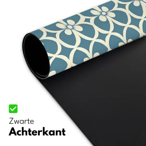 Patroon - Symmetrisch - Blauw Muismat XXL klein 681 -sfeer2