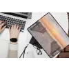 Zonsondergang - Strand - Zand laptophoes neopreen klein -bureau
