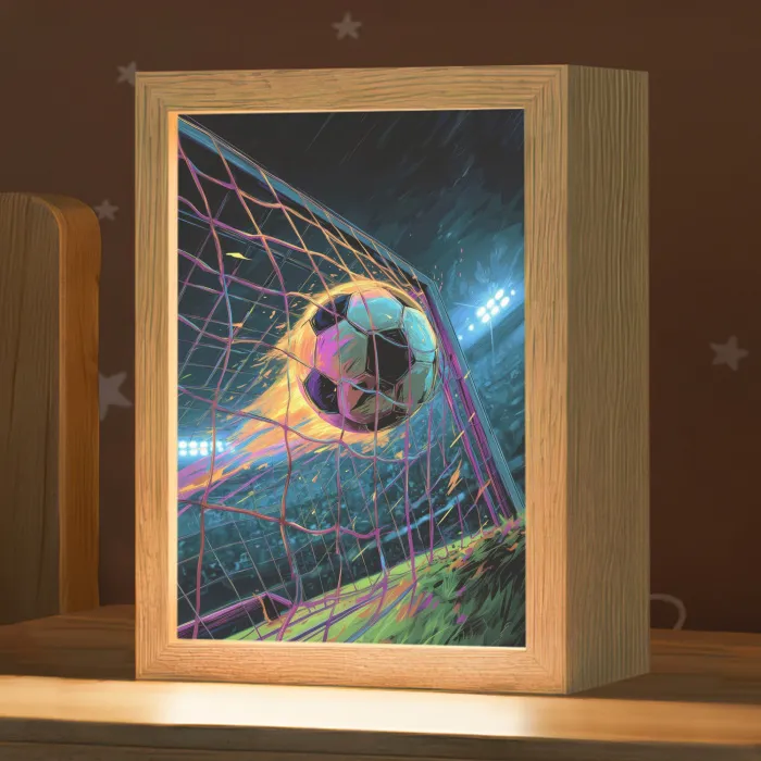 Goal - Voetbal - Vuur - Stadion Light Box met kabel klein -zzz_3d_website
