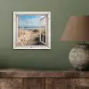 Raam - Zee - Kust - Natuur - Doorkijk - Strand - Waddenzee aluminium wit klein -sfeer2