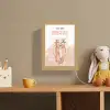 Yak - Oranje - Quote - 'You are brave' Light Box met kabel (Wandlamp kind) klein -sfeer2_kind