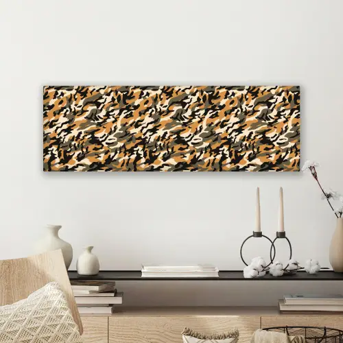 Camouflage - Aardetinten - Patroon canvas 2cm klein 828 -sfeer6