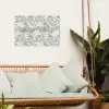Bohemian - Bloemen - Bladeren - Jungle - Tropical tuinposter los doek klein -sfeer7