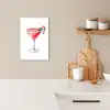 Cocktail - Drank - Winter - Kunst KitchenYeah - Keuken - Canvas klein -sfeer1