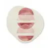Minimalistisch - Cirkels - Roze Wandcirkel Organisch Plexiglas middel -3d