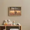 Hert - Graanveld - Bruin Light Box met batterij (Wandlamp kind) middel -sfeer2_kind