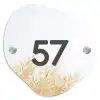 Pluimgras - Traditioneel Naambord Organisch middel -3d