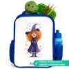 Sterrenmagie met krullen Kinderrugzak - Blauw middel -inhoud_NL