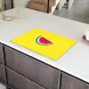 Fruit - Watermeloen - Geel Inductie beschermer vinyl 3mm klein -sfeer8