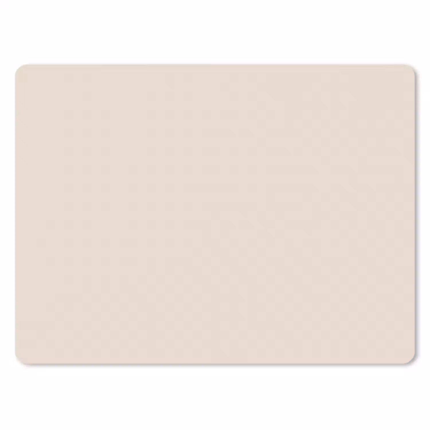 Muismat - Beige - Effen kleur