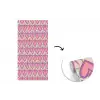 Patroon - Roze - Hartjes fotobehang vinyl groot 64 -3d