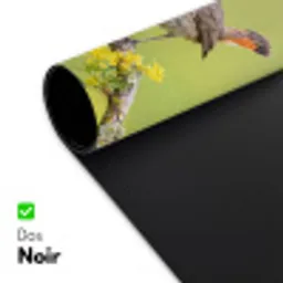 Vogel - Tak - Natuur - Kleurrijk Muismat XXL klein -zsfeer2_frans