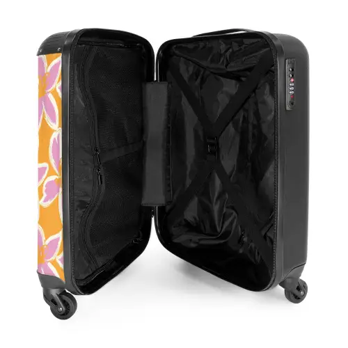 1 NBS - Handbagage koffer - Unisex middel -binnenkant