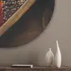 Houten - Hart - Kleurrijke - Specerijen Akoestische PET Vilt - Rond klein -sfeer5_closeup