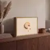 Koekje - Kruimels - beige Light Box met batterij (Wandlamp) middel -sfeer2