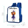 Sterrenmagie met krullen Kinderrugzak - Blauw middel -productfoto_formaten