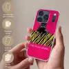 Kat - Baas - Roze - Tijgerprint Telefoonhoesje iPhone 17 Pro klein -sfeer3_NL