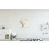 Japandi - Bamboe - Beige textielposter latten blank klein -kinderkamer