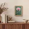 Anjer - Roze - Bloemblaadjes Light Box met kabel (Tafellamp) klein -sfeer2