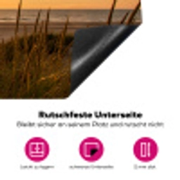 Duinzicht op Zonsondergang Inductie beschermer vinyl 3mm klein -zzzzzzz-lf-onderkant