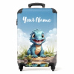 Darius Dino NBS - Handbagage koffer - Kinderen Unisex middel -productfoto_recht
