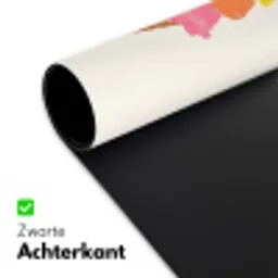 Schepijs - Hoorntje - Illustratie - Minimalistisch Muismat XXL klein -sfeer2