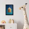 Pannenkoeken - Steentjes - Glitter - Slagroom fotolijst zwart zonder passe partout klein -usfeer4_kinderkamer
