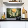 Bloemen - Bladeren - Zon - Groen Inductie beschemer met haakjes klein -sfeer2