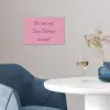 Eat me out don't stress me out - Roze - Handgeschreven poster papier klein -sfeer3