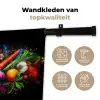 Groente - Eten - Kruiden - Graffiti - Koken Wandkleed katoen klein -sfeer2