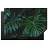 Monstera - Bladeren - Tropisch - Jungle Inductie beschermer vinyl 3mm klein -3d