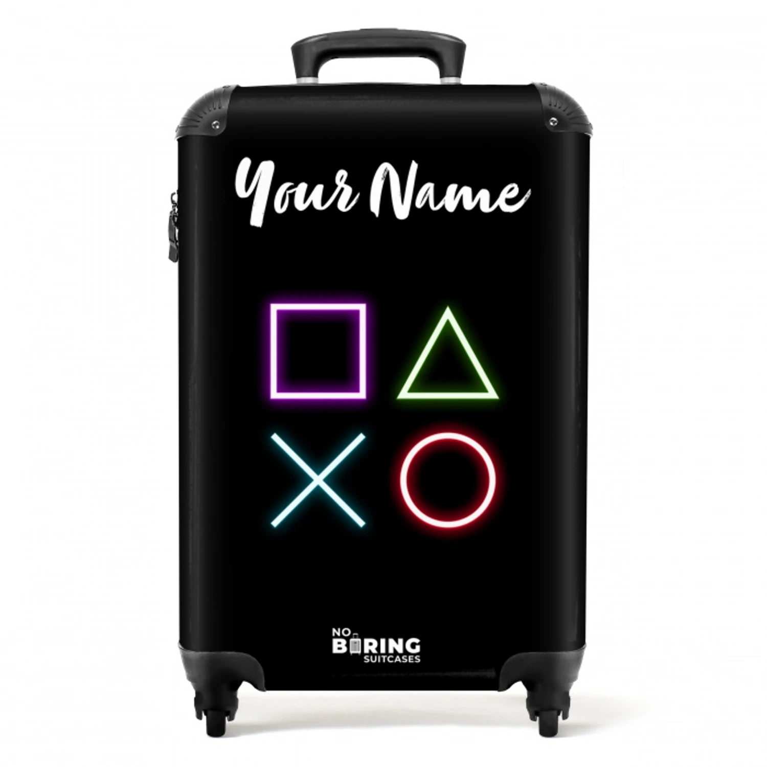 Game On NBS - Handbagage koffer - Kinderen Unisex middel -productfoto_recht