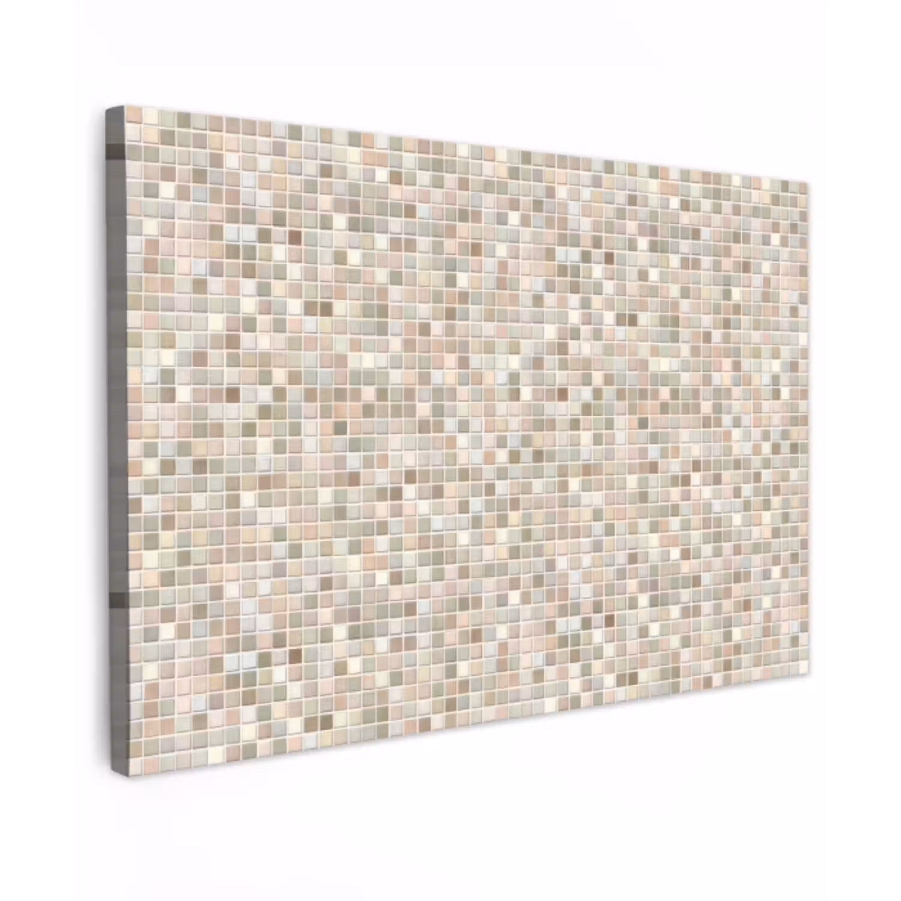Mozaïek - Patroon- Taupe canvas 2cm klein 34 -z3d