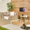 Orchidee - Bloemen - Roze - Flora tuinposter los doek klein -sfeer4