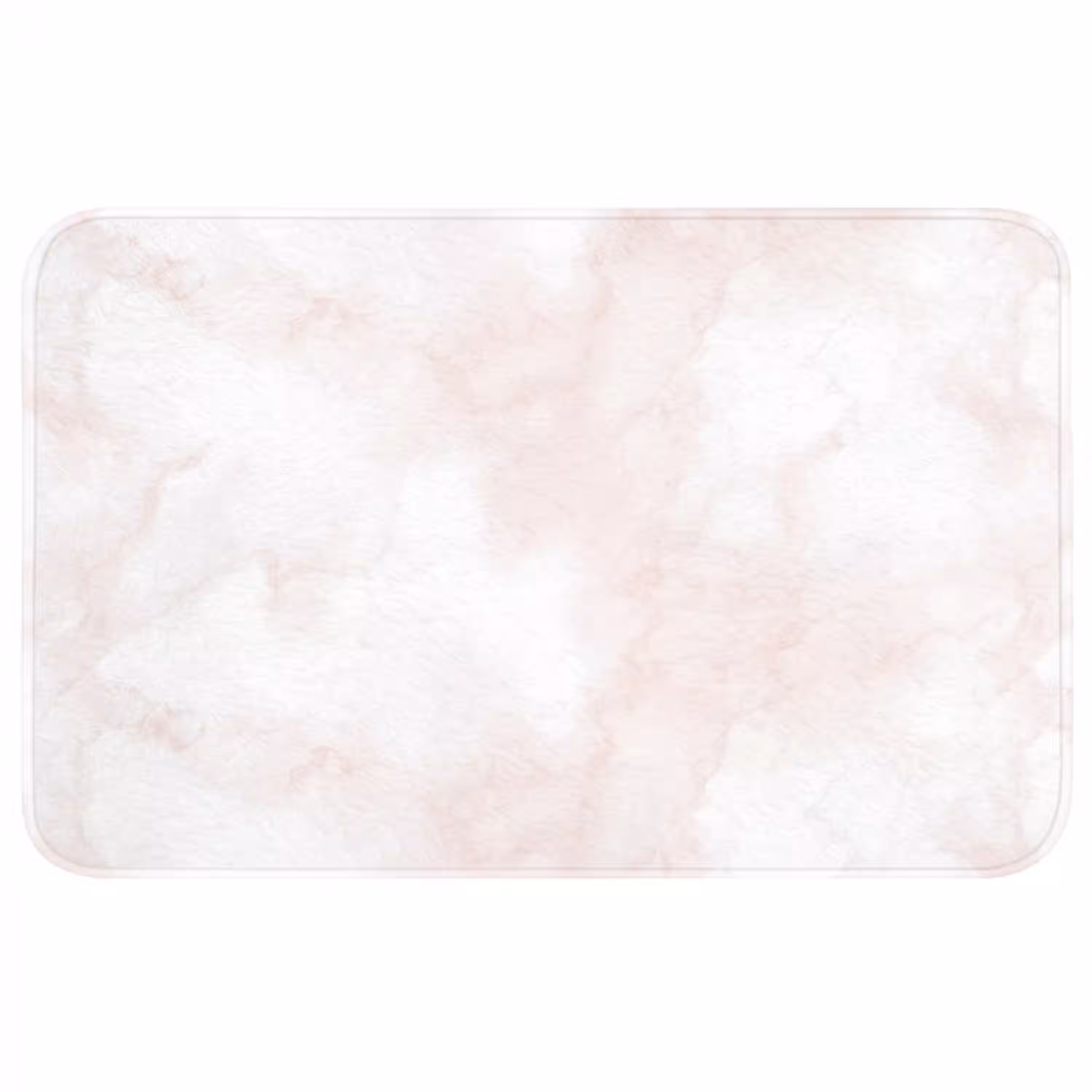 Wolkenstructuur - Roze - Marmer Badmat middel 997 -3d