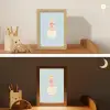 Prinses - Kroon - Blauw - Stippen Light Box met kabel klein -sfeer3_kind