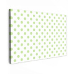 Dots - Klassiek - Groen Tuinposter op houten frame 2 cm dik klein 845 -3d
