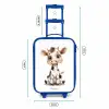 Baby koe Kinderkoffer - Blauw klein -productfoto_formaten