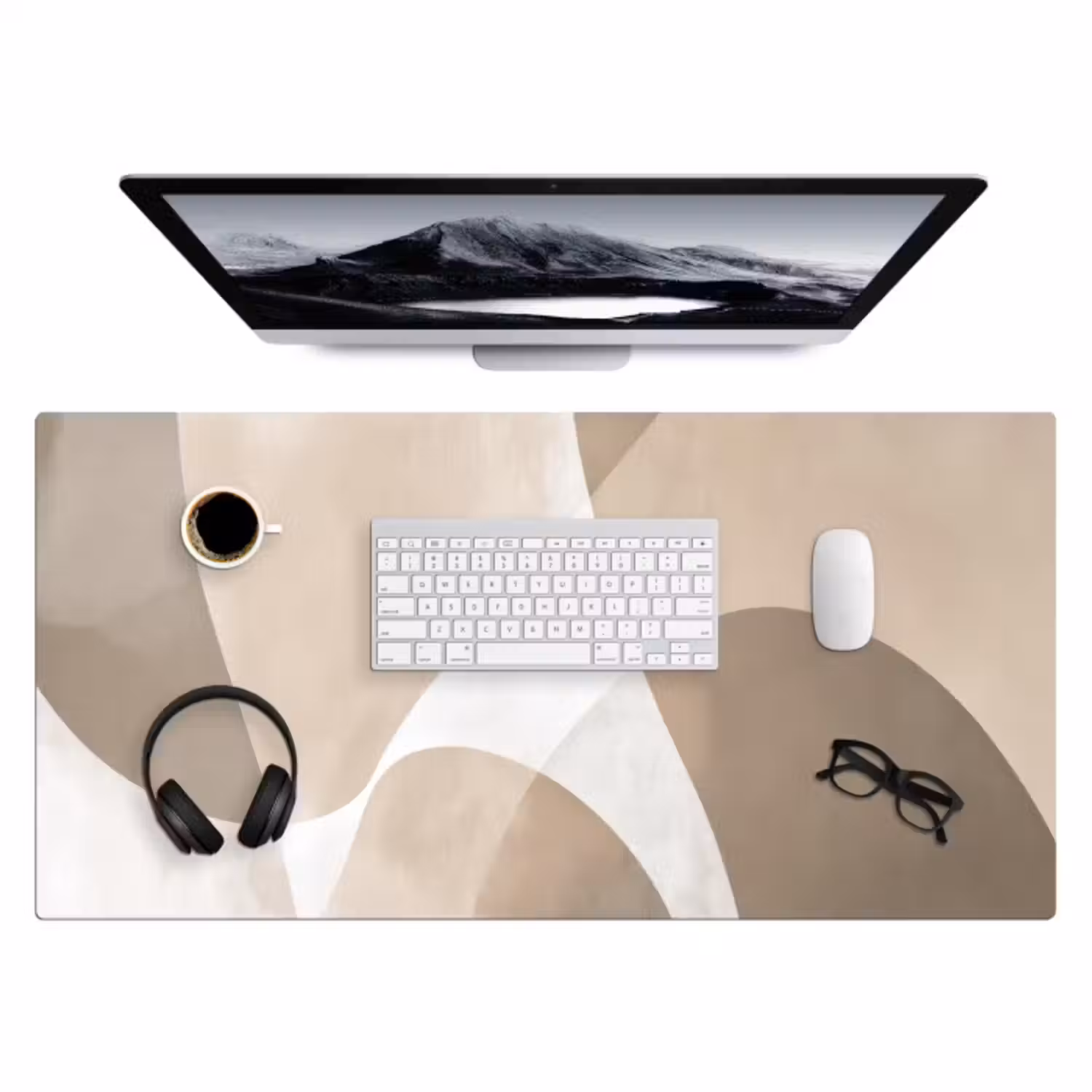 Desk Mat - Smooth surfaces - Harmonious - Wavy