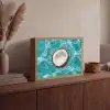 Kokosnoot - Water - Wit Light Box met batterij (Wandlamp) middel -sfeer2