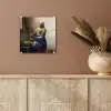 Het melkmeisje - Schilderij van Johannes Vermeer plexiglas 5mm klein -sfeer5